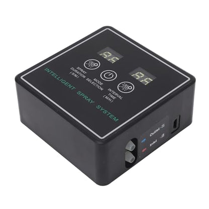 Reptile Fogger with Smart Timer & 360° Adjustable Misting Nozzles Automatic Humidifier for Terrariums, Lizards, Snakes, Frogs, and Indoor Plants