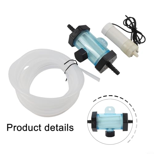 Electric Aquarium for Gravel Cleaner USB Pump with Siphon Vacuum for Fish Tank Water Changing and Cleaning, 1/2/3/5 Meter Tube(2 Meter) - size: 2 Meter