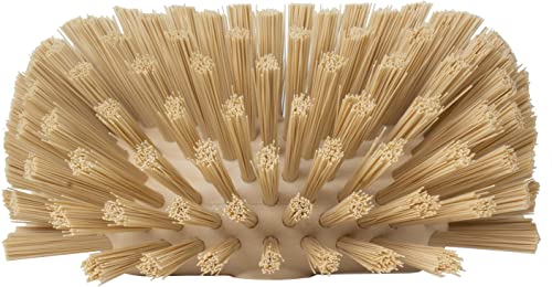 SPARTA Kettle Brush, Essential Scrubber with Flared Head for Cleaning Tanks and Kettles, 5.25" x 7.5", Tan - color: Tan