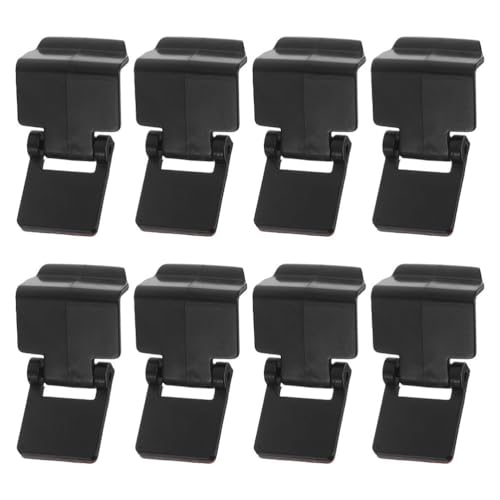 WOONEKY 8pcs Aquarium Lock Clips: Terrarium Lid Lock Reptile Cage Clips Terrarium Cover Clamps for Reptile Tanks Secure Escape