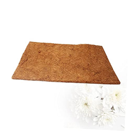 VANZACK Coconut Fiber Mat for Reptile Tank Substrate Liner for Lizard Turtle Bedding Accessories 50x30cm Bedding - size: Size 1