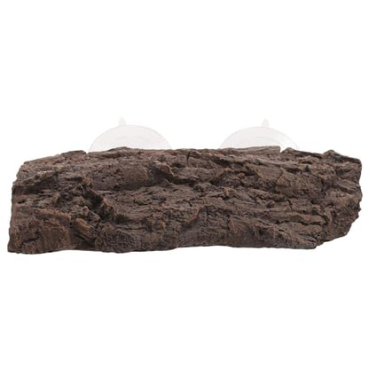 balacoo Turtle Resin Floating Platform Basking Area for Aquarium Turtle Tank Rocks Tortoise Basking Platform Suction Cups