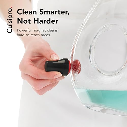 Cuisipro Magnetic Spot Scrubber, Black