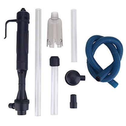 Electric Aquarium Filter Pump Powerful Automatic Fish Tank Water Cleaning Tool Adjustable Height for Freshwater Saltwater Aquariums Acrylic Material 57cm 80cm