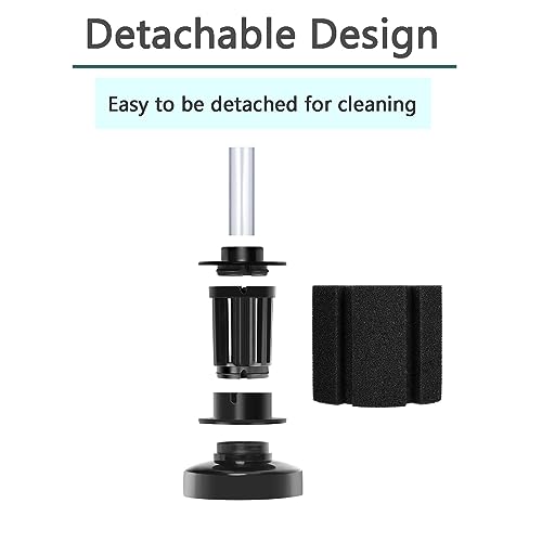 AQUANEAT 3 Pack Aquarium Bio Sponge Filter Breeding Fry Betta Shrimp Nano Fish Tank (Small up to 10Gal) - size: Small up to 10Gal