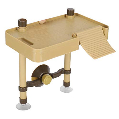 Basking Platform, Multifunction Reptile Basking Platform Tortoise Basking Platform Platform Floating Dock for Bathing Resting Playing