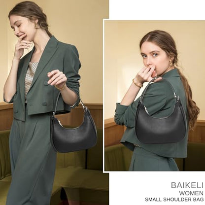 Small Tote Shoulder Bags Purses for Women Retro Classic Crossbody Bags Cute Clutch Purse and Handbag - color: 0-4-black