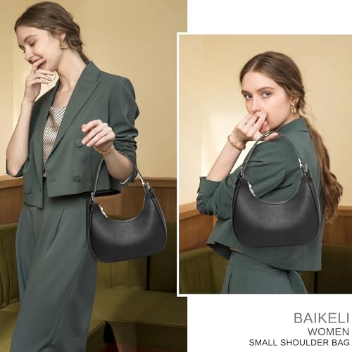 Small Tote Shoulder Bags Purses for Women Retro Classic Crossbody Bags Cute Clutch Purse and Handbag - color: 0-4-black