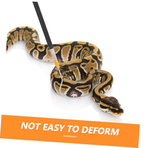 ORFOFE Telescopic Snake Catcher Tool Adjustable Stainless Steel Snake Hook for Safe and Efficient Handling Essential for Snake Catching and Reptile Control
