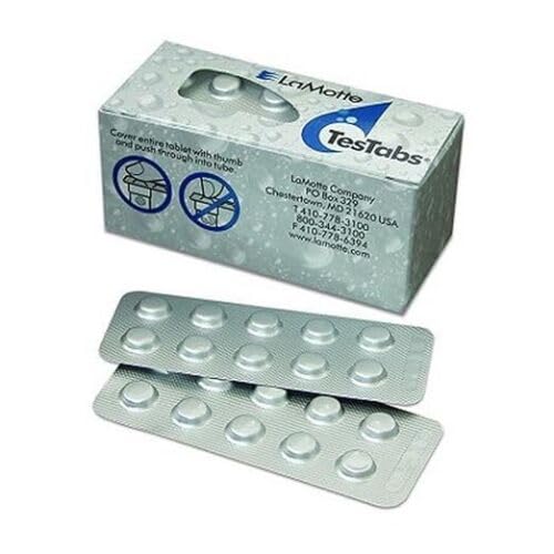 Replacement for fits LaMotte 3920A-J Visual Grade TesTabs, Alkalinity, 100 ct.