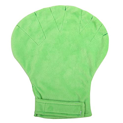Portable Bird Anti-bite Gloves Small Pet Parrot Chewing Protective Handling Gloves for Training Conures - size: Green