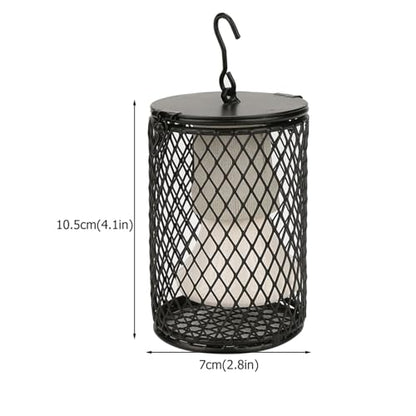 100W Infrared Ceramic Heat Emitter Bulb Lamp for Reptile Brooder Turtle Snake Lizard Pet Cage Heating (US Standard 110-120V 100W) - color: Black