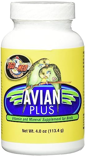 Zoo Med Laboratories Bzma374 Avian Plus Bird Vitamins, 4 oz (976610)