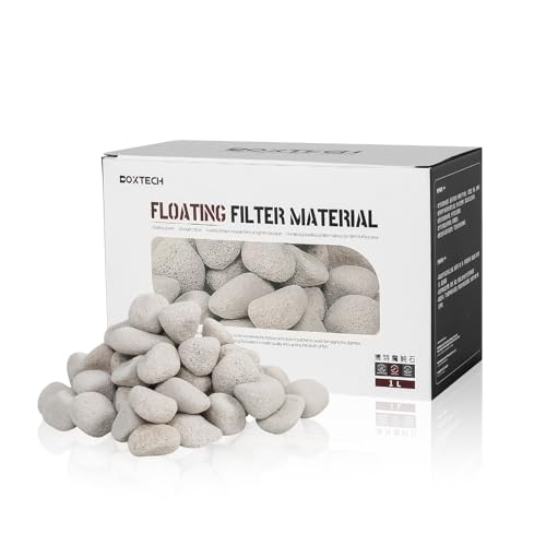 Aquarium Biological Filter Media, Floating Ceramic Bio Media | UPETTOOLS Aquarium Biological Filter Media, Floating Ceramic Bio Media - size: Floating Ceramic Bio Media