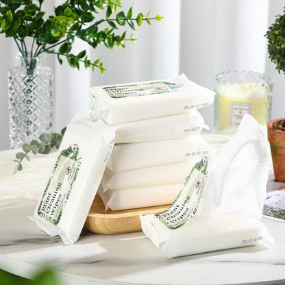 Nuanchu 12 Pack Plants Cleaning Wipes for Indoor Plants, Plant Leaf Cleaner and Shine Wipe, Unscented Thick Photosynthesis Wipes Leaf Cleaner for House Indoor & Outdoor (120ct)