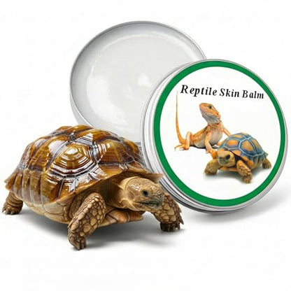 RONDURE Reptile Shell Balm for Tortoise Ointment Turtle Shell Care Conditioner Moisturizer Tortoise Shell Balm Turtle Shell Cleaner Wax Protect Accessories 2 Oz