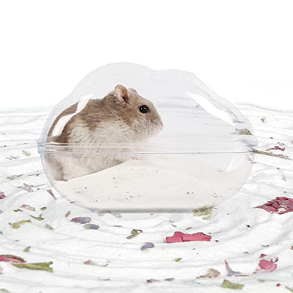 BUCATSTATE Dust-Free Hamster Bath Sand Plant Scented Bathing Sand for Dwarf Syrian Hamster and Other Small Animals 3.3lb/1.5kg - color: White Sand, size: 3.3LB