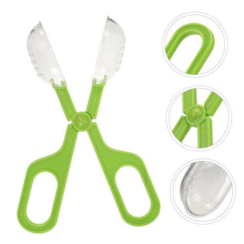 YARNOW Aquarium Cleaning Clip Reptile Feeding Tool Plastic Scoop for Terrarium Maintenance