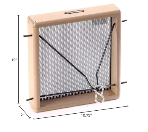 Birds Choice Recycled Hanging Tray Bird Feeder | Small | Collapsible Steel Hanging Rods, Open Tray Welcomes a Variety of Wild Birds, Weather-Resistant Poly Lumber - size: Small