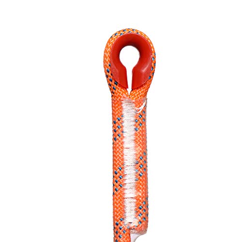 Static Climbing Ropes 35FT,50FT,100FT,150FT,200FT,250FT(Diam 10mm,16mm) - color: Orange(diam 10mm), size: 200 FT