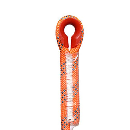 Static Climbing Ropes 35FT,50FT,100FT,150FT,200FT,250FT(Diam 10mm,16mm) - color: Orange(diam 10mm), size: 100 FT