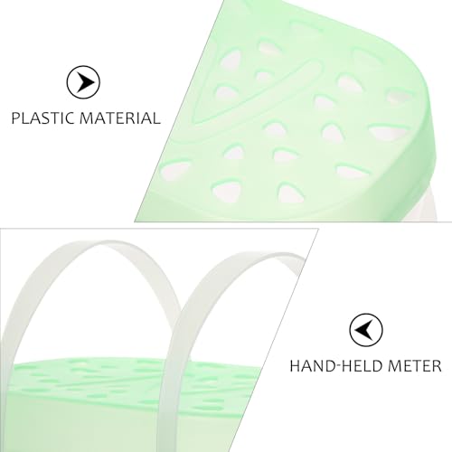 2Pcs Small Pet Carrier Cages for Hamsters and Turtles, Portable Handheld Reptile Boxes with Ventilation, Medium Green Storage Containers for Travel and Outdoor Use