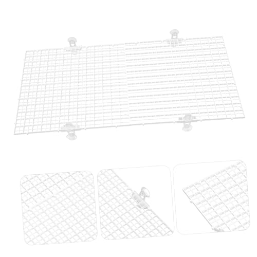 TOYANDONA 2pcs Aquarium Isolation Boards for Fish Tank Jumping Covers Cups Prevents Fish Escape for Safe
