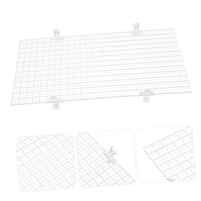 TOYANDONA 2pcs Aquarium Isolation Boards for Fish Tank Jumping Covers Cups Prevents Fish Escape for Safe