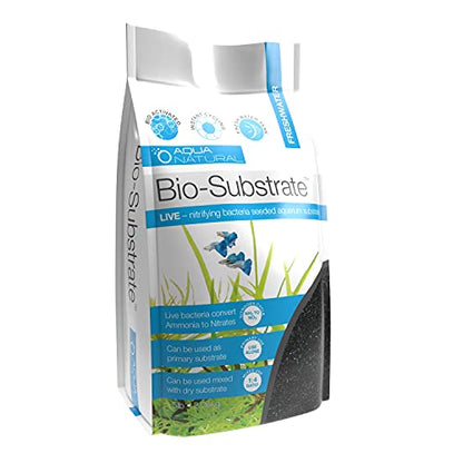 Aqua Natural Bio Substrate and Dry Substrate Kit, Diamond Black | BIOKIT004, For New and Existing Aquariums - color: Diamond Black