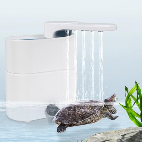 UPETTOOLS Turtle Filter - Internal Filter for Small Fish, Turtle, Shrimp & Amphibian Tanks - size: 1.2 inch