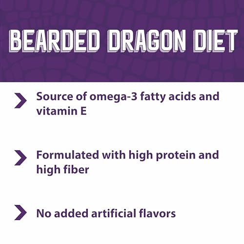 Mazuri | Bearded Dragon Food - Insect Portion of a Complete Diet | 8 Ounce (8 oz) Bag - size: 8 Ounce (Pack of 1)
