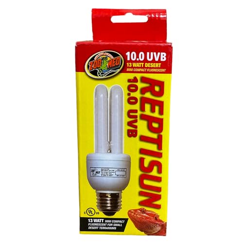 Zoo Med Reptisun 10.0 Uvb Mini Compact Fluorescent 13 Watt