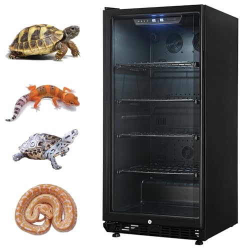 Large Automatic Incubator Incubator Cooling and Heating 41℉ to 100℉ 110V， ReptileIncubator for Hatching Eggs, Reptile Egg Incubator W/Precise Temperature Control LED (240L) - size: 240L
