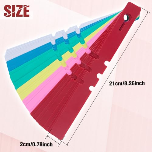 120Pcs Plant Labels 21cm x 2cm Plastic Plant Tags Tree Tags Labels