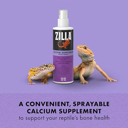 Zilla Calcium Supplement Spray 8 oz.