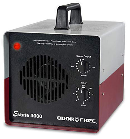 OdorFree Estate 4000 Ozone Generator for Eliminating Odors from Large Homes & Offices, Townhouses and Commercial Spaces at their Source - Easily Treats Up To 4000 Sq Ft - size: Estate - 4000