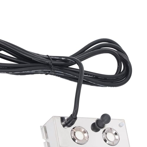 FILFEEL 2 Head Fogger Mist Maker for Pond Garden Rockery, 304 Stainless Steel IP67 Misting System with Cable Greenhouse Aquarium Terrarium Holiday Landscape Decoration