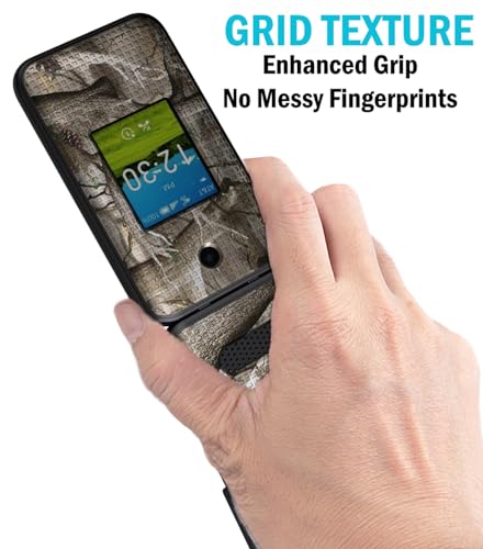 Holster Combo for Cricket Debut Flex Flip Phone Case with Belt Clip - Camo | Also Fits AT&T Cingular Flex 2, For Model U1030AA or U1030AC via 2023 - color: Camo