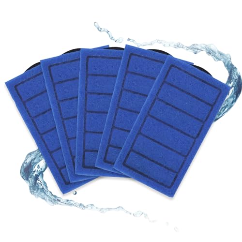 Aquarium Filter 5PCS Filter Cartridges, Replacement for Waterfall Filter Fast and Effective Filtration Turtle Filter - size: 5 Pack (Filter Cartridges)