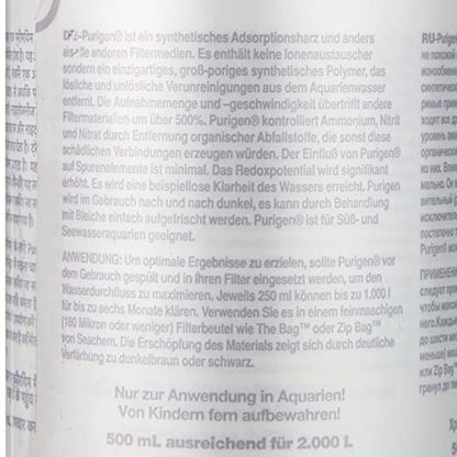Seachem Purigen Organic Filtration Resin - Fresh and Saltwater 500 ml (116016308) | Fresh and Saltwater - size: 500 ml