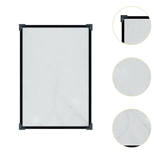 Aquarium Screen Top Cover Protective Net Anti Jumping Tear Resistant DIY Kit Fish Guard Easy to Use - size: 100cmx40cm