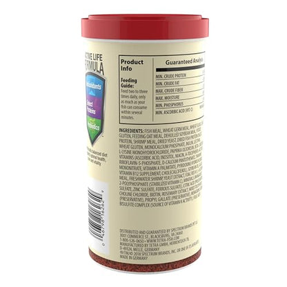 TetraColor XL Tropical Granules with Natural Color Enhancer, 10.58 Oz - size: 10.58 Ounce (Pack of 1)