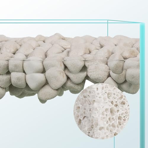 Aquarium Biological Filter Media, Floating Ceramic Bio Media | UPETTOOLS Aquarium Biological Filter Media, Floating Ceramic Bio Media - size: Floating Ceramic Bio Media
