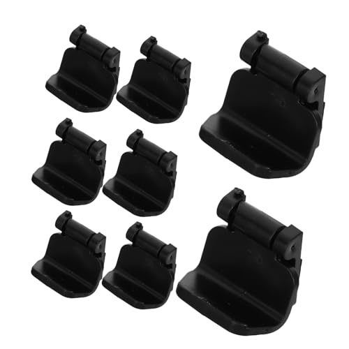 8pcs Aquarium Lid Clips Secure Escape Clips for Terrariums and Reptile Tanks Durable Locking Mechanism Easy Installation for Fish and Turtle Habitats
