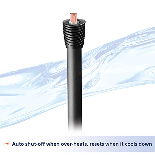 Aqueon Pro 300 Submersible Fish Tank Heater, 300 Watts | 300 watt aquarium heater, adjustable 68 to 88°F, auto shut-off, for fresh and saltwater aquariums - size: 300 Watts