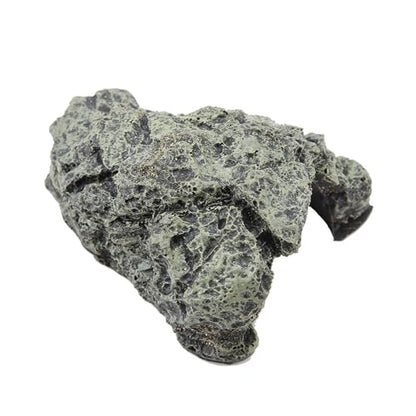 lyrlody Fish Hiding Cave, Reptile Hideout Cave, Aquarium Decoration for Gecko, Axolotl, Small Animal Basking Hide Crawling Terrace Made of Safe Resin Simulated Rock Design (B-025A Small Cave)