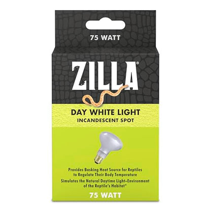Zilla Incandescent Spot Bulb, Day White - size: Pack of 1, style: Day White (75W)