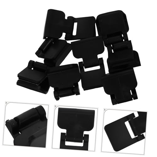 8pcs Escape Prevention Clips for Aquariums Terrariums Strong Locking System Tortoise Tank Lid Support for Reptile Habitats User Friendly Design
