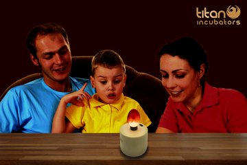 Titan Incubators High Intensity LED Chicken Egg Candler/Tester – Battery Powered