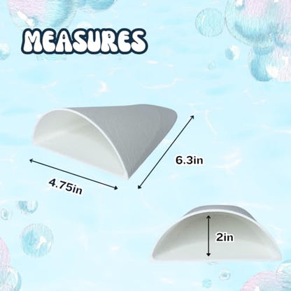 REEFSHAPE Aquarium or Terrarium Pocket Cave | Minimalist Shelter Cave for Fish, Shrimp, Reptiles, Amphibians, & More! | Made in USA (Pocket Cave, White) - style: Pocket Cave, White
